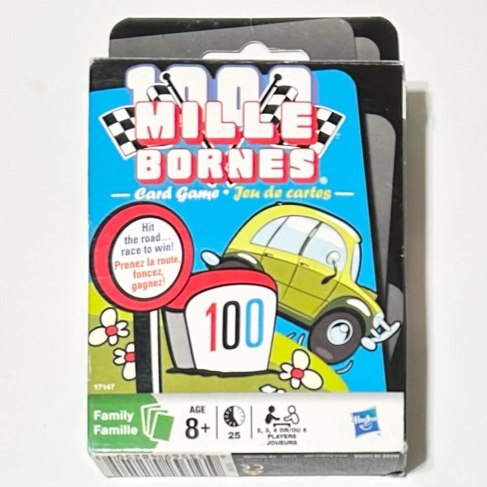 4/$20 Mille Bornes Card Game - The Classic Racing Game.